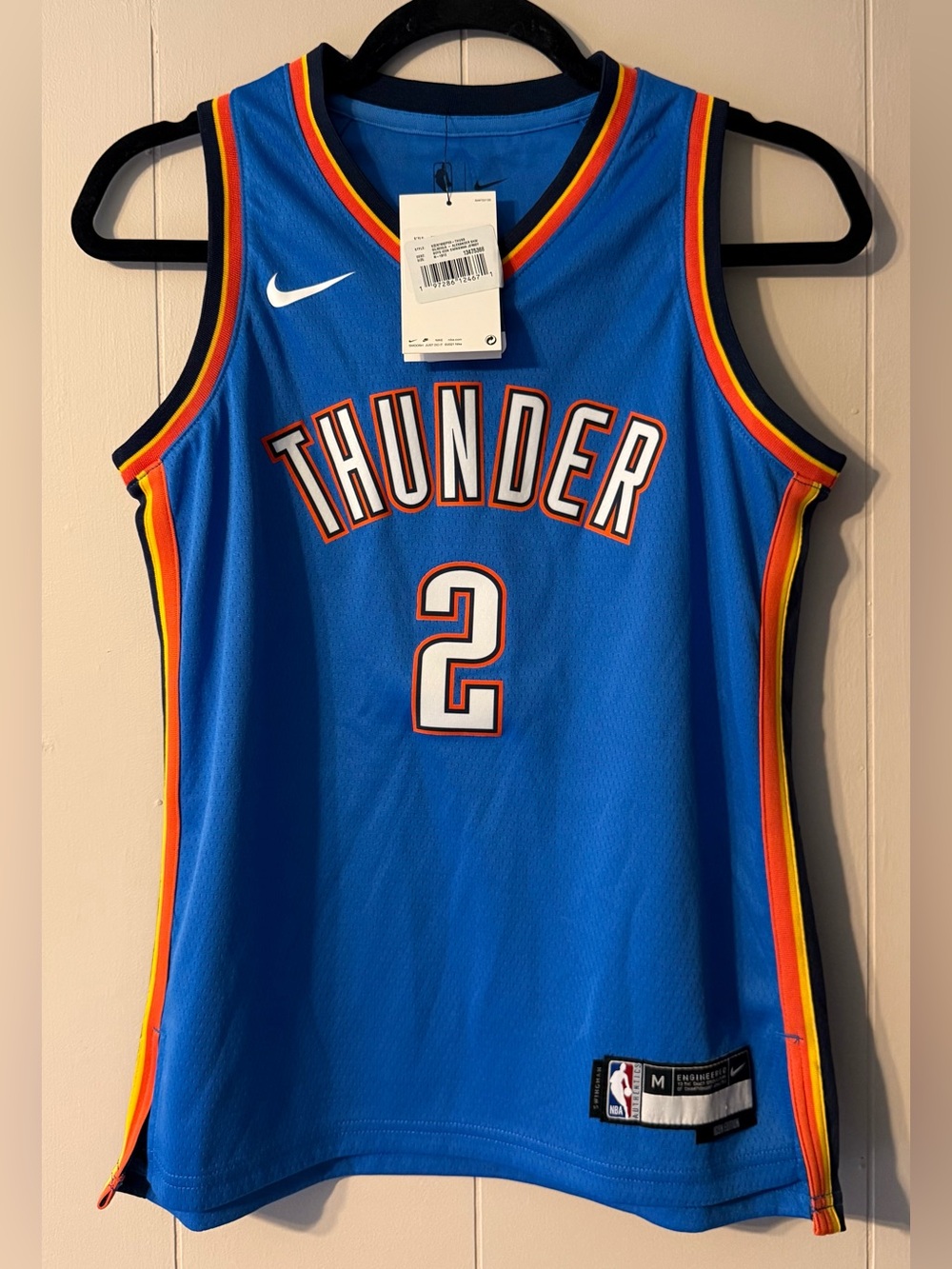 NWT Nike Shai Gilgeous-Alexander SGA OKC Thunder #2 Swingman Jersey Size M